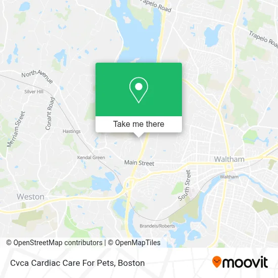 Cvca Cardiac Care For Pets map