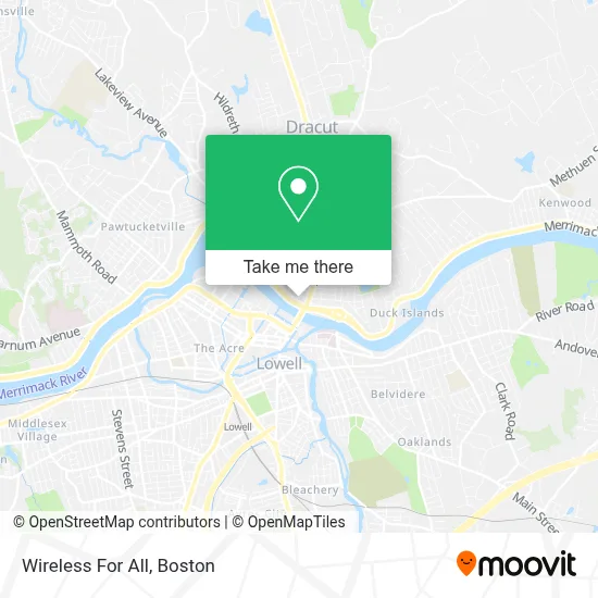 Wireless For All map