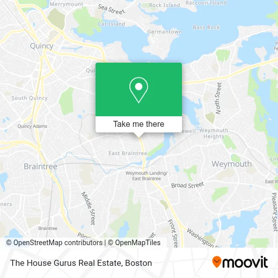 The House Gurus Real Estate map