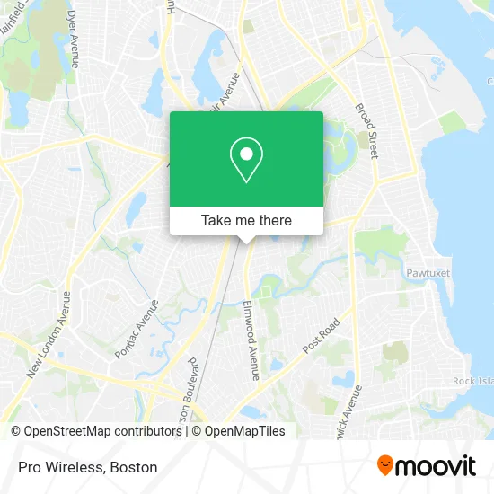 Pro Wireless map