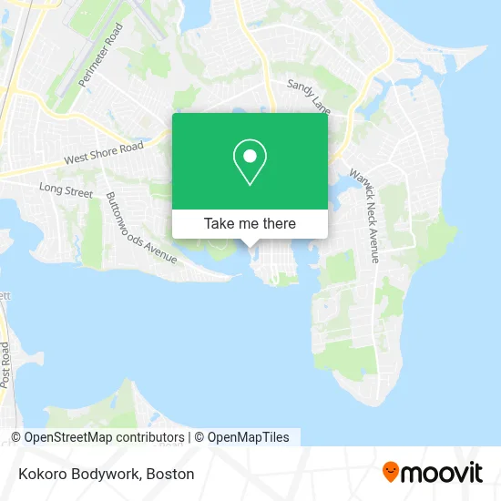 Kokoro Bodywork map