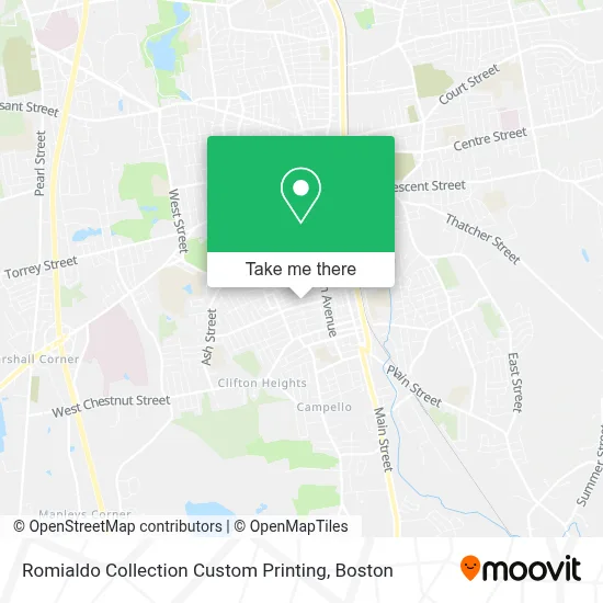 Romialdo Collection Custom Printing map