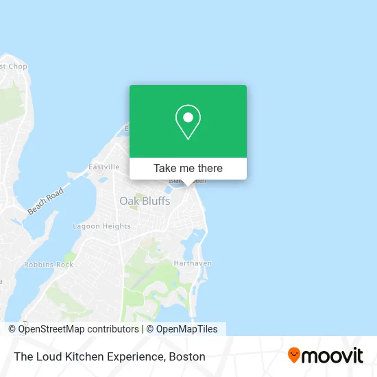 The Loud Kitchen Experience map