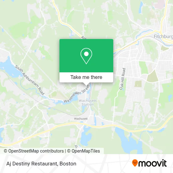 Aj Destiny Restaurant map