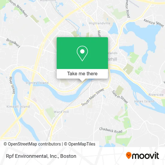 Rpf Environmental, Inc. map