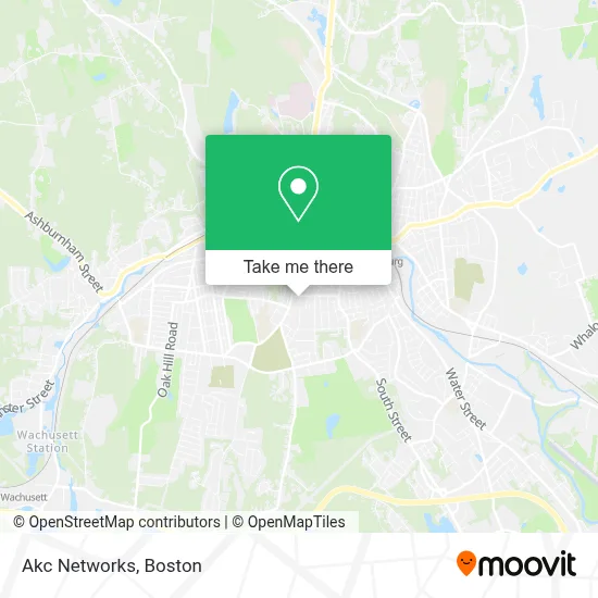 Akc Networks map