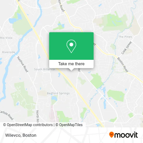 Wilevco map