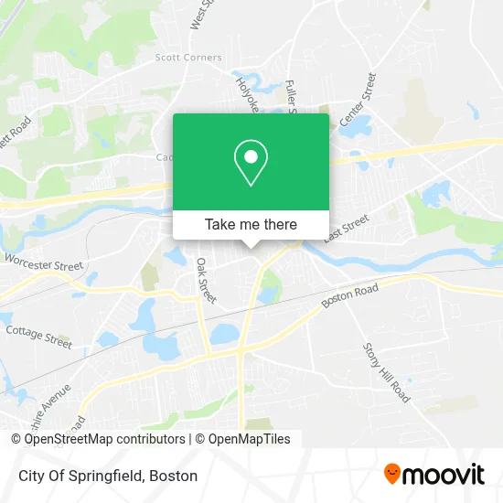 City Of Springfield map
