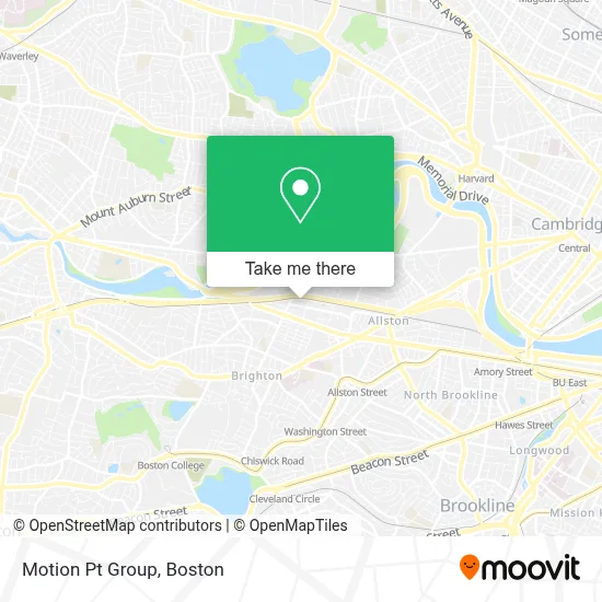 Motion Pt Group map