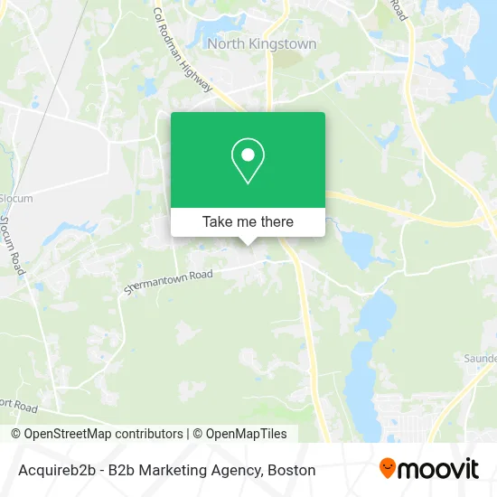 Acquireb2b - B2b Marketing Agency map