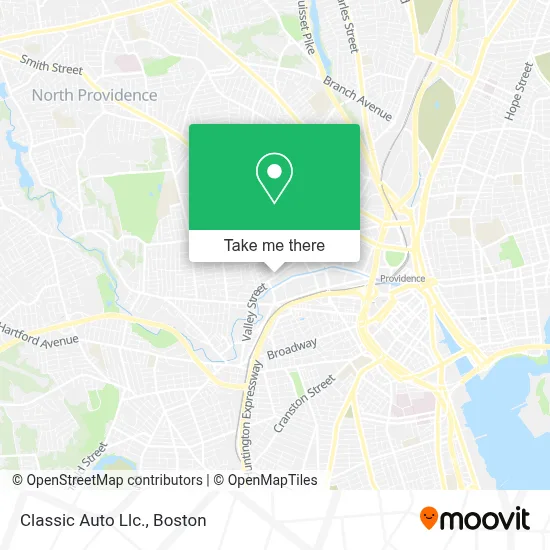 Classic Auto Llc. map