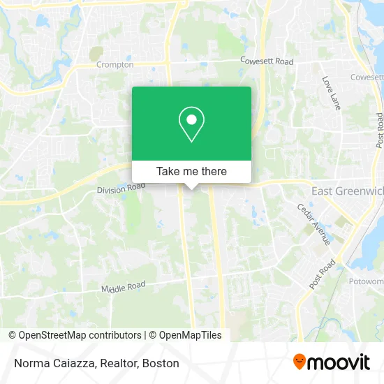 Norma Caiazza, Realtor map
