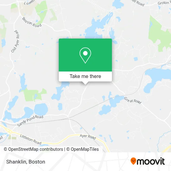 Shanklin map