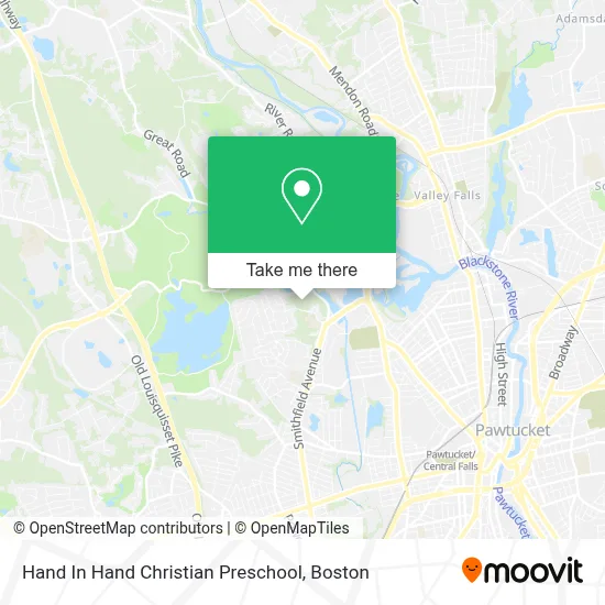 Hand In Hand Christian Preschool map