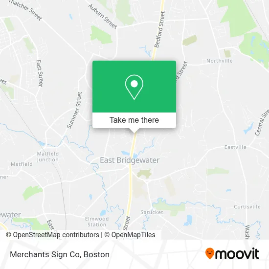 Merchants Sign Co map