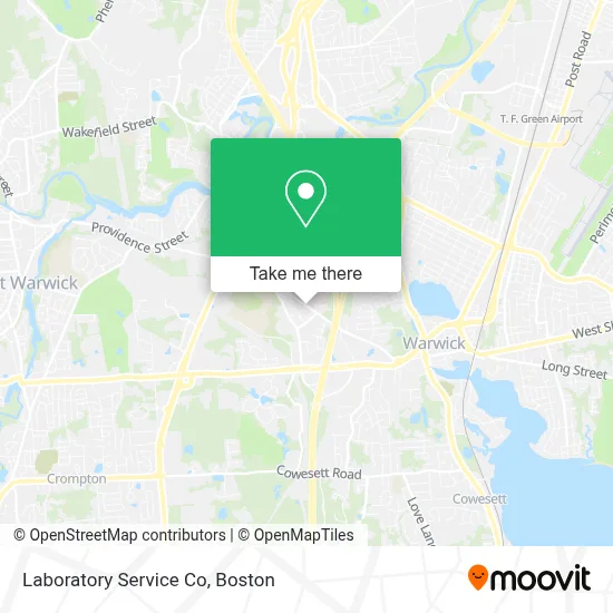 Laboratory Service Co map