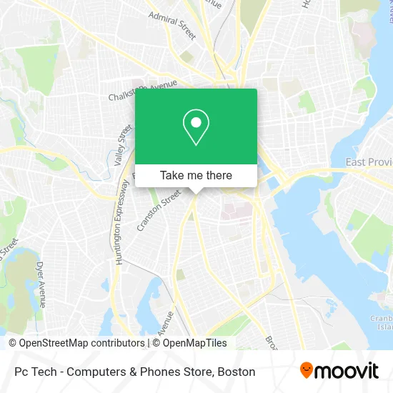 Pc Tech - Computers & Phones Store map