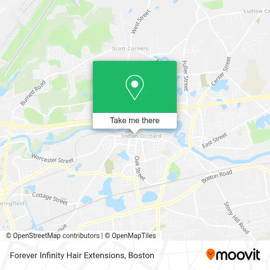 Forever Infinity Hair Extensions map
