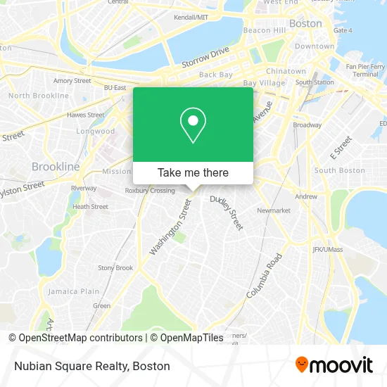 Nubian Square Realty map
