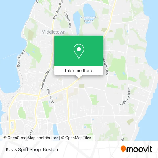 Kev's Spiff Shop map