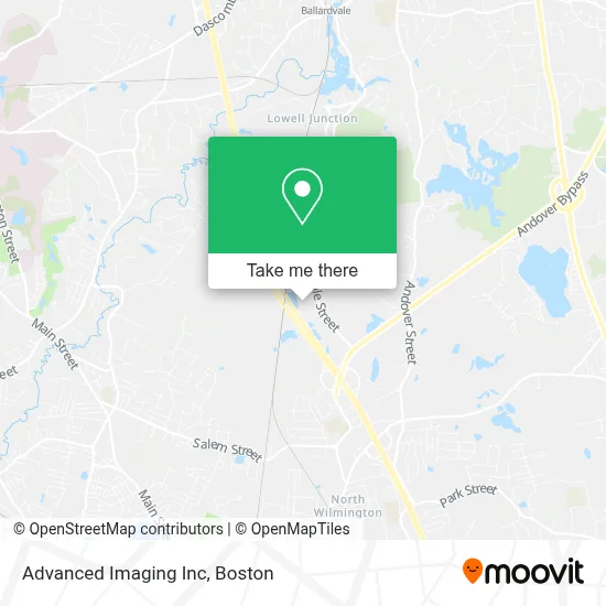 Advanced Imaging Inc map