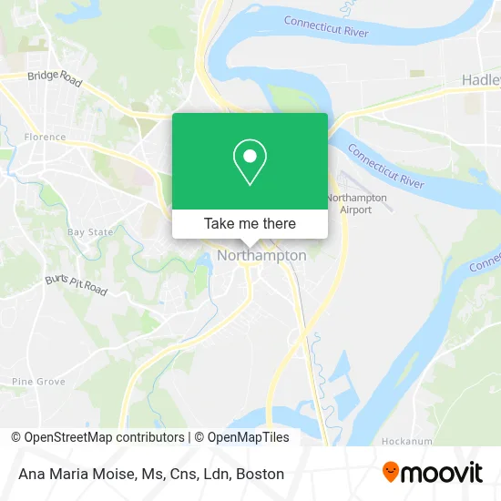 Ana Maria Moise, Ms, Cns, Ldn map