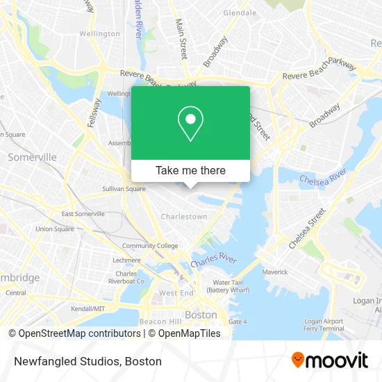 Newfangled Studios map