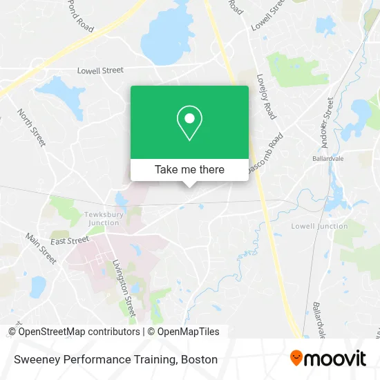 Sweeney Performance Training map