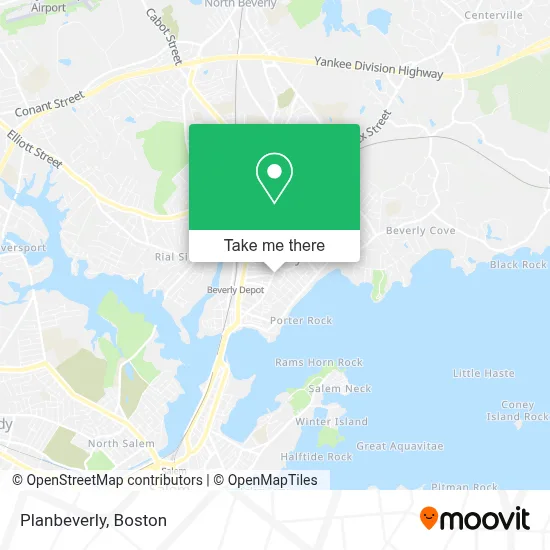 Planbeverly map