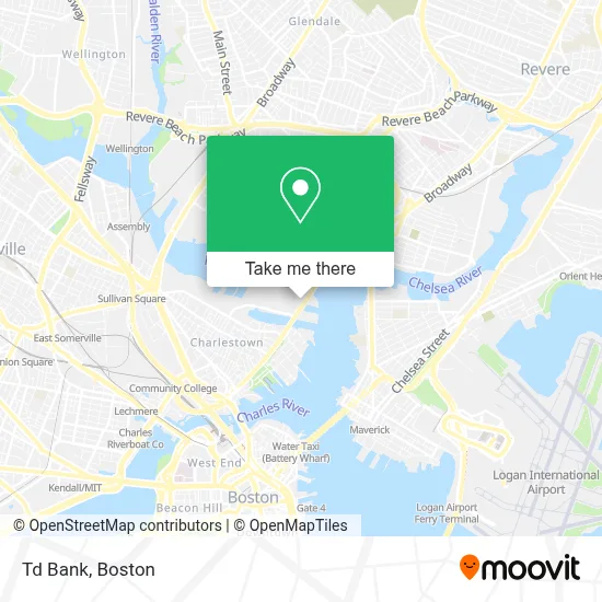 Td Bank map