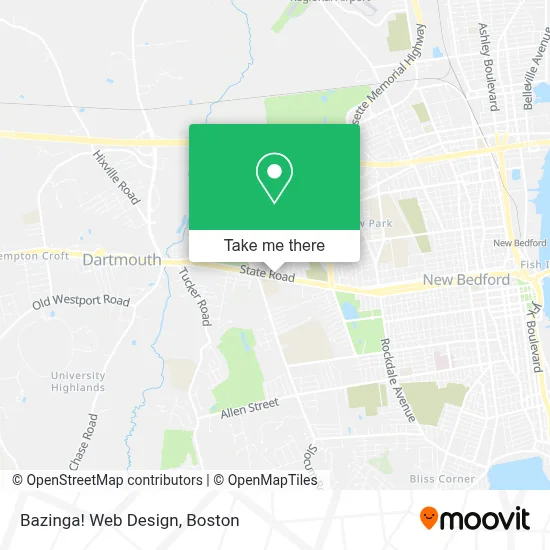 Bazinga! Web Design map