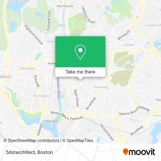5dstarchitect map