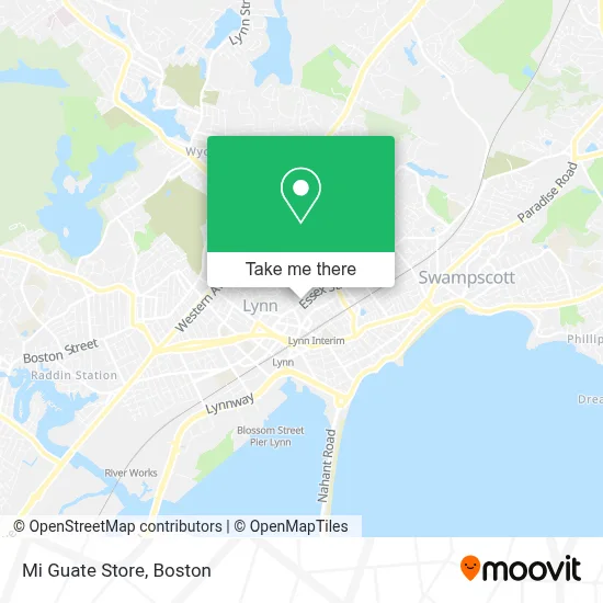 Mi Guate Store map