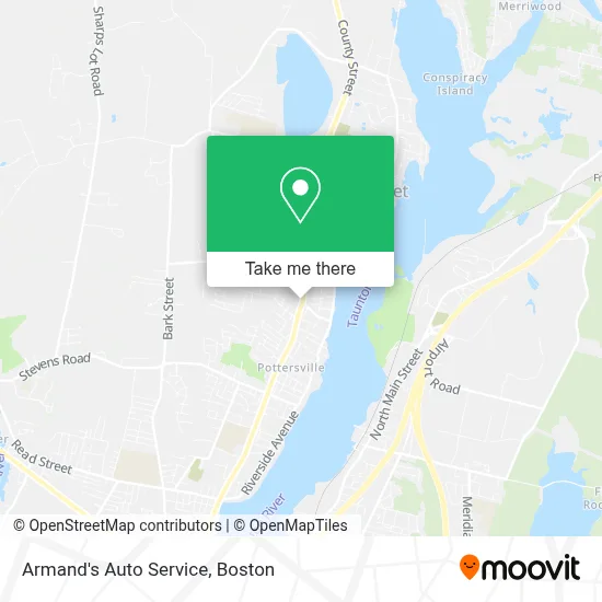 Armand's Auto Service map