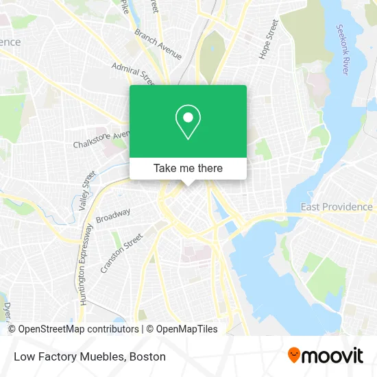 Low Factory Muebles map
