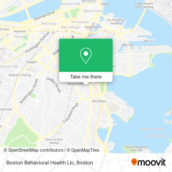 Boston Behavioral Health Llc map