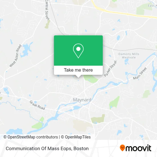 Communication Of Mass Eops map