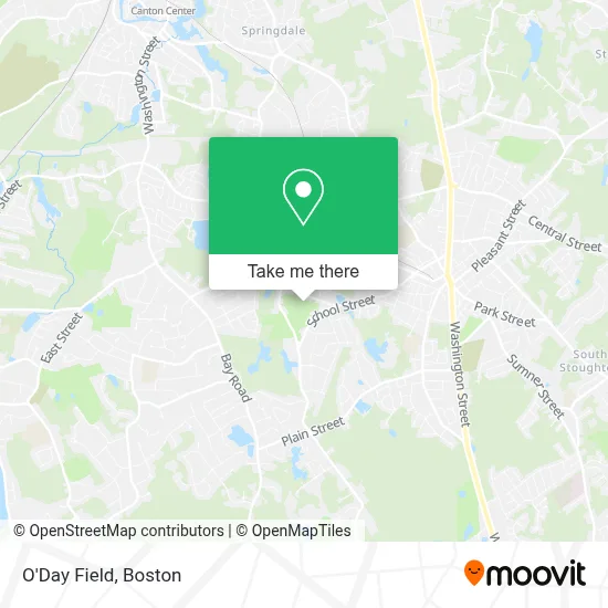 O'Day Field map