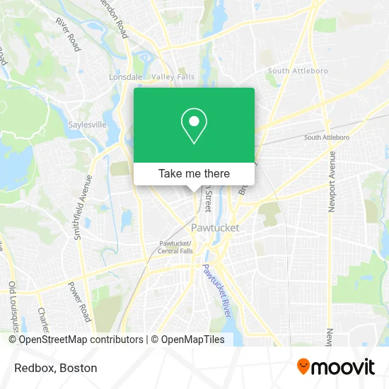 Redbox map