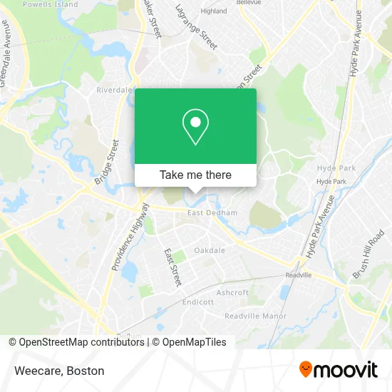 Weecare map