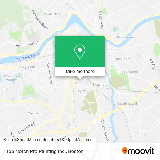 Top Notch Pro Painting Inc. map