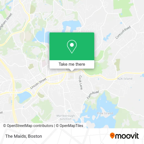 The Maids map