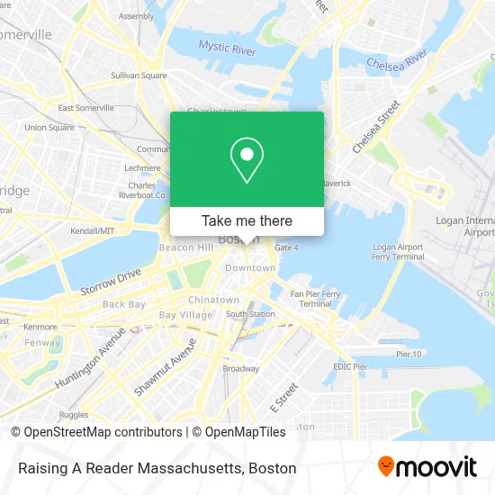 Raising A Reader Massachusetts map