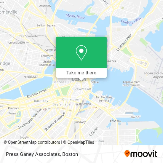 Press Ganey Associates map