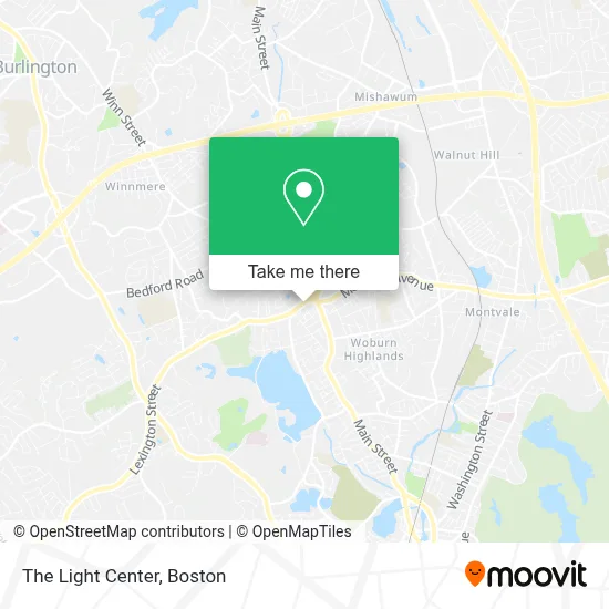 The Light Center map
