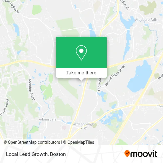 Local Lead Growth map
