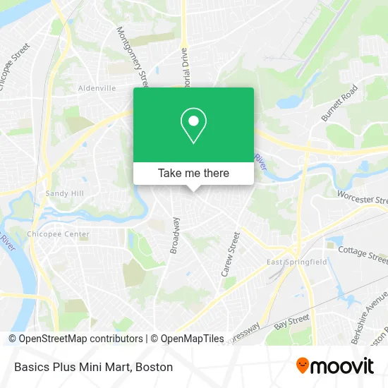 Basics Plus Mini Mart map