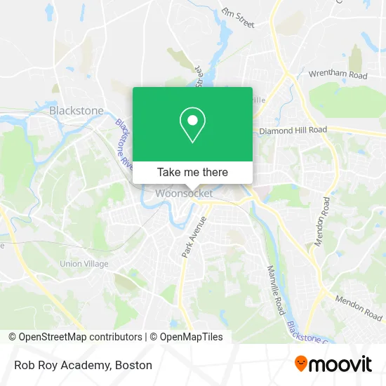 Rob Roy Academy map