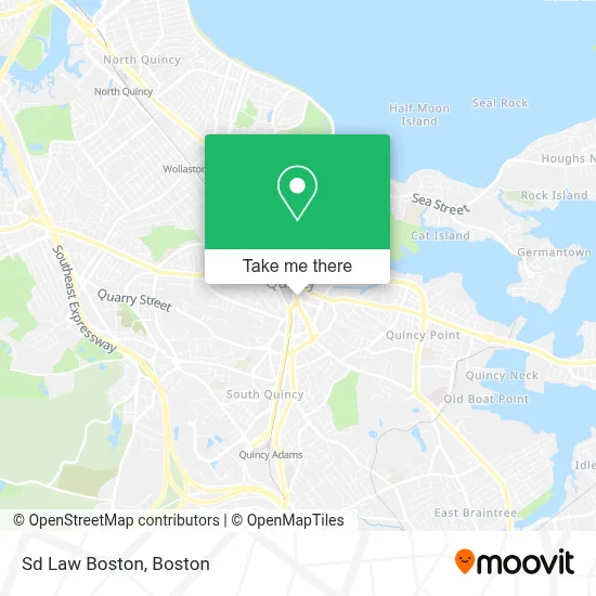 Sd Law Boston map