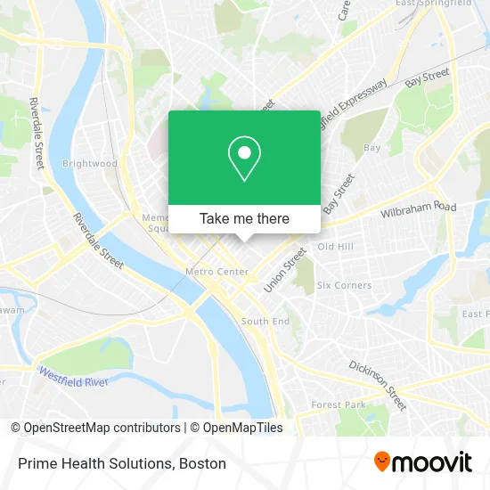 Prime Health Solutions map